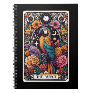 Das Parrot Spirit Tarot Card Notebook Notizblock