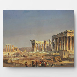 Das Parthenon, 1863 Fotoplatte