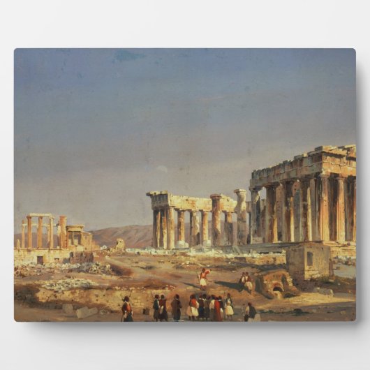 Das Parthenon, 1863 Fotoplatte (Vorderseite)