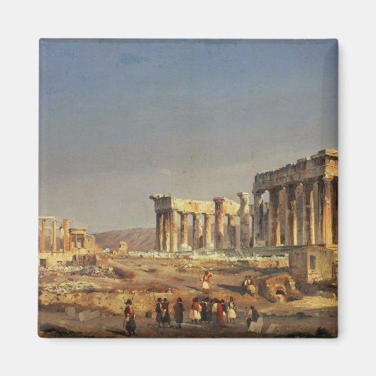 Das Parthenon, 1863 Magnet (Vorne)