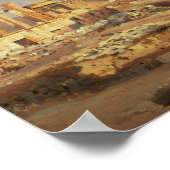 Das Parthenon, 1863 Poster (Ecke)