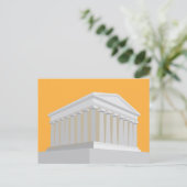 Das Parthenon aus Griechenland Postkarte (Stehend Vorderseite)