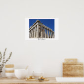 Das Parthenon Poster (Küche)