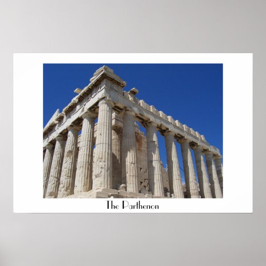 Das Parthenon Poster (Vorne)