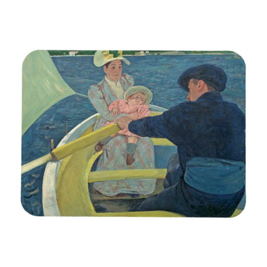 Das Party, 1893-94 (Öl auf Leinwand) Magnet (Horizontal)