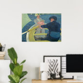 Das Party, 1893-94 (Öl auf Leinwand) Poster (Heimbüro)