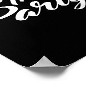 Das Party Bachelor Bachelorette Bride Groom Weddin Poster (Ecke)