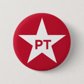 Das Party der Arbeitskräfte (Brasilien) Button (Vorderseite)
