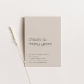 Das Party der einfachen Altersversorgung für viele Einladung