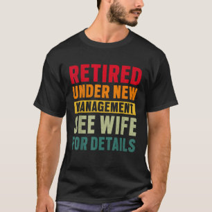 Das Party der "Funny Retirement" wird unter neuer  T-Shirt