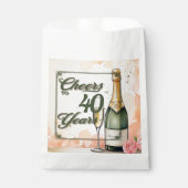 Das Party der Jahre Geschenktütchen (Vorderseite)