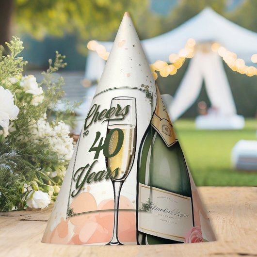 Das Party der Jahre Partyhütchen