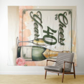 Das Party der Jahre Wandteppich (Beispiel (Horizontal))