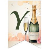 Das Party der Jahre Wimpelkette (Erste Fahne)