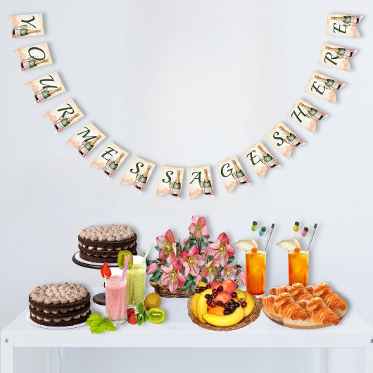 Das Party der Jahre Wimpelkette