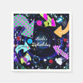 Das Party der Kaninchenloch-Alice im Wunderland Serviette (Vorderseite)