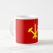 Das Party der koreanischen Arbeitskräfte - Kaffeetasse (Vorderseite Links)