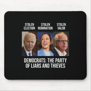 Das Party der Lügner und Diebe unterstützt Präside Mousepad