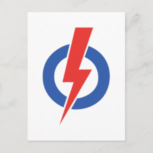 Das Party der Volksaktion Postkarte