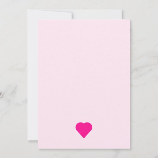 Das Party der Weingalentine Einladung (Rückseite)