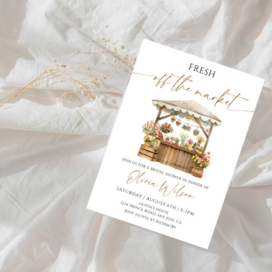 Das Party des Brautparty vom Markt Einladung