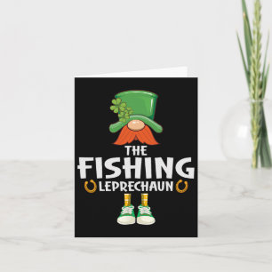 Das Party des Fischereilprechaun zum St. Patrick's Karte