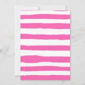 Das Party des kid's Tropical Summer Pool zum Gebur Einladung (Rückseite)