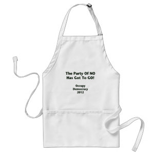 Das Party des Nein hat Got zu gehen Schürze