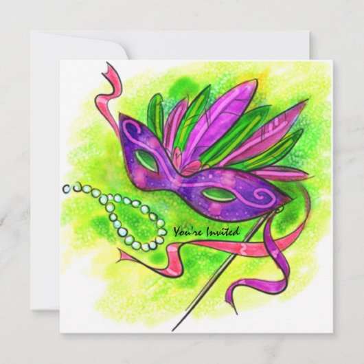 Das Party des Neujahrs Einladung (Vorderseite)