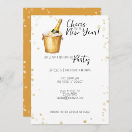 Das Party des Neujahrs Feiertagskarte