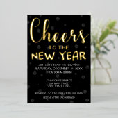 Das Party des Neujahrs Folieneinladung (Stehend vorne)