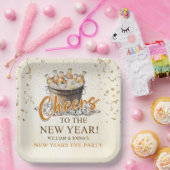 Das Party des Neujahrs Pappteller (Party)