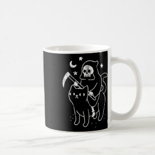 Das Party des Todes mit einem katzenlustigen Hallo Kaffeetasse