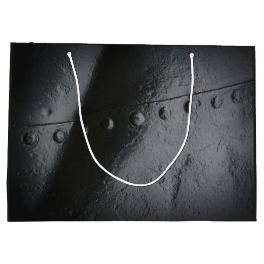 Das Party eines Mannes im Stile eines Schwarzen Me Große Geschenktüte (Rückseite)