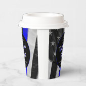 Das Party für das Polizeirezept der Legend Retires Pappbecher (Rechts)