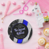 Das Party für das Polizeirezept der Legend Retires Pappteller (Party)