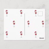 Das Party für den Cocktail während der Saison Postkarte (Rückseite)