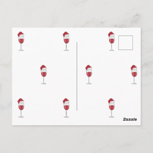 Das Party für den Cocktail während der Saison Postkarte (Rückseite)