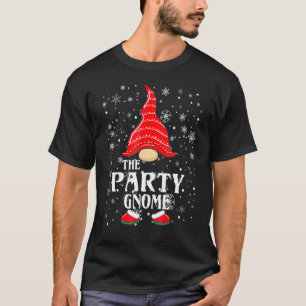 Das Party Gnome Matching Family Group Weihnachten T-Shirt