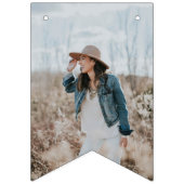 Das Party "Graduate Foto Collage Graduate Year" Wimpelkette (Zweite Fahne)