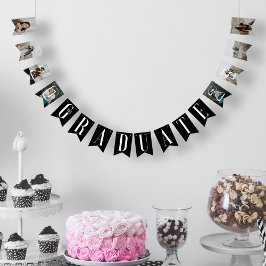 Das Party "Graduate Foto Collage Graduate Year" Wimpelkette