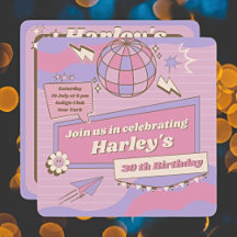 Das Party Groovy Disco Ball Geburtstag