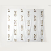 Das Party-Imitat des Neujahrs - Gold 2023 - Hinter Wandteppich (Vorderseite (Horizontal))