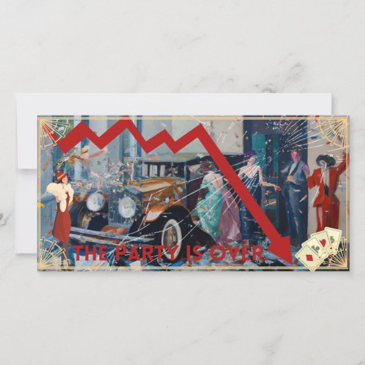 Das Party ist vorbei. (Vorderseite)
