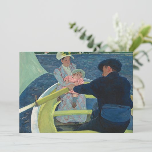 Das Party | Mary Cassatt (Stehend Vorderseite)