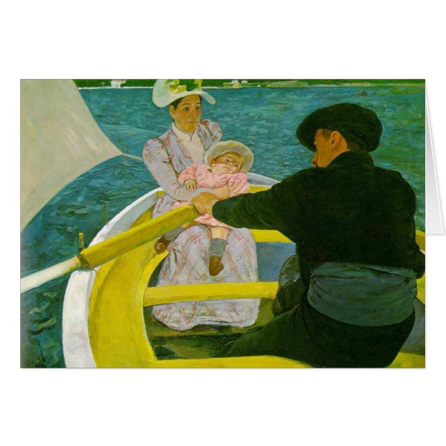 Das Party, Mary Cassatt (Vorderseite (Horizontal))