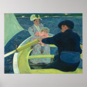Das Party - Mary Cassatt Kunstposter Poster (Vorne)