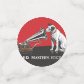 Das Party seines Meisters Konfetti (Klein Vorderseite)