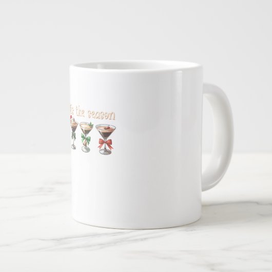 Das Party "The Season Espresso Cocktail Glasses" Jumbo-Tasse (Vorderseite Rechts)