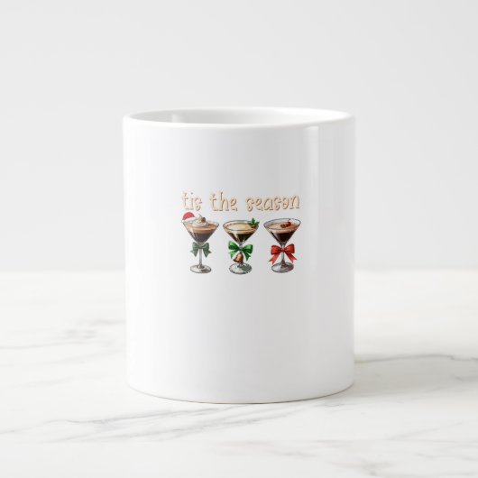 Das Party "The Season Espresso Cocktail Glasses" Jumbo-Tasse (Vorderseite)